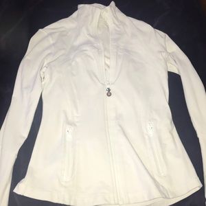 White lululemon define jacket